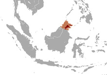 Elephas maximus borneensis map.png