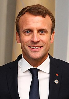 Emmanuel Macron President of France since 2017