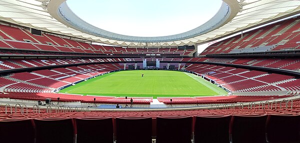 The Metropolitano Stadium in Madrid hosted the final