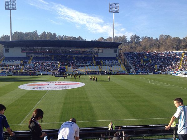 Estadio Sausalito, the home stadium of Everton