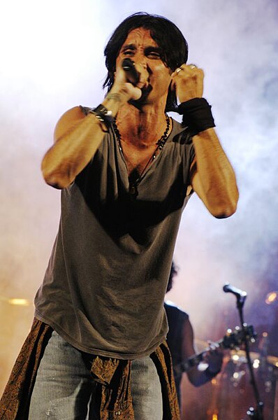 Fabrizio Moro in concert, 20 July 2007