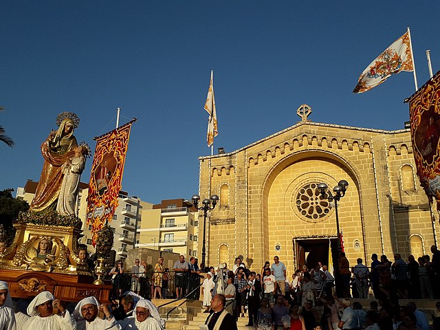 Feast of Saint Anne in Marsaskala Parish Church [fr], Marsaskala, Malta