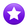 Thumbnail for File:Featured Star purple.svg