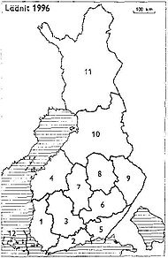 Kymmene Län: Kommuner 1997, Landshövdingar, Källor