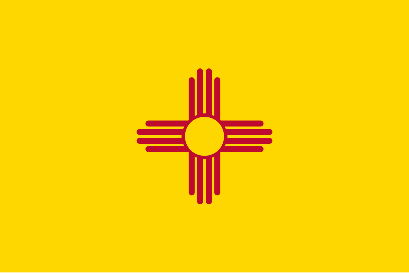 File:Flag of New Mexico.svg
