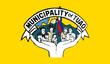 Former flag of Tuao Flag of Tuao, Cagayan.png