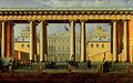 Садовников В. С. «Колонада Анічкова палацу з боку річки Фонтанки», 1838 р.