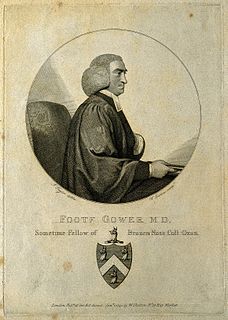 Foote Gower English cleric, academic and antiquarian