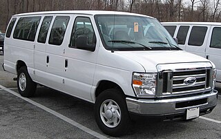 <span class="mw-page-title-main">Ford E-Series</span> American van series manufactured by Ford