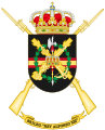 Former Coat of Arms of the 2nd Legion Brigade "King Alfonso XIII" (BRILEG) First Version