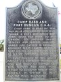 Texas historical marker, CSA