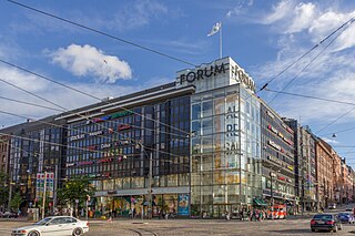 <span class="mw-page-title-main">Forum (shopping centre)</span> Shopping mall in Helsinki, Finland