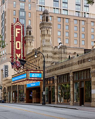 <span class="mw-page-title-main">Fox Theatre (Atlanta)</span> Movie theater in Atlanta, Georgia, United States