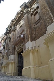 Franciscan Church of St Mary of Jesus Church in Valletta, Malta