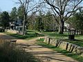 Fredericksburg, stonewall at Mary's hights and Innis house.jpg