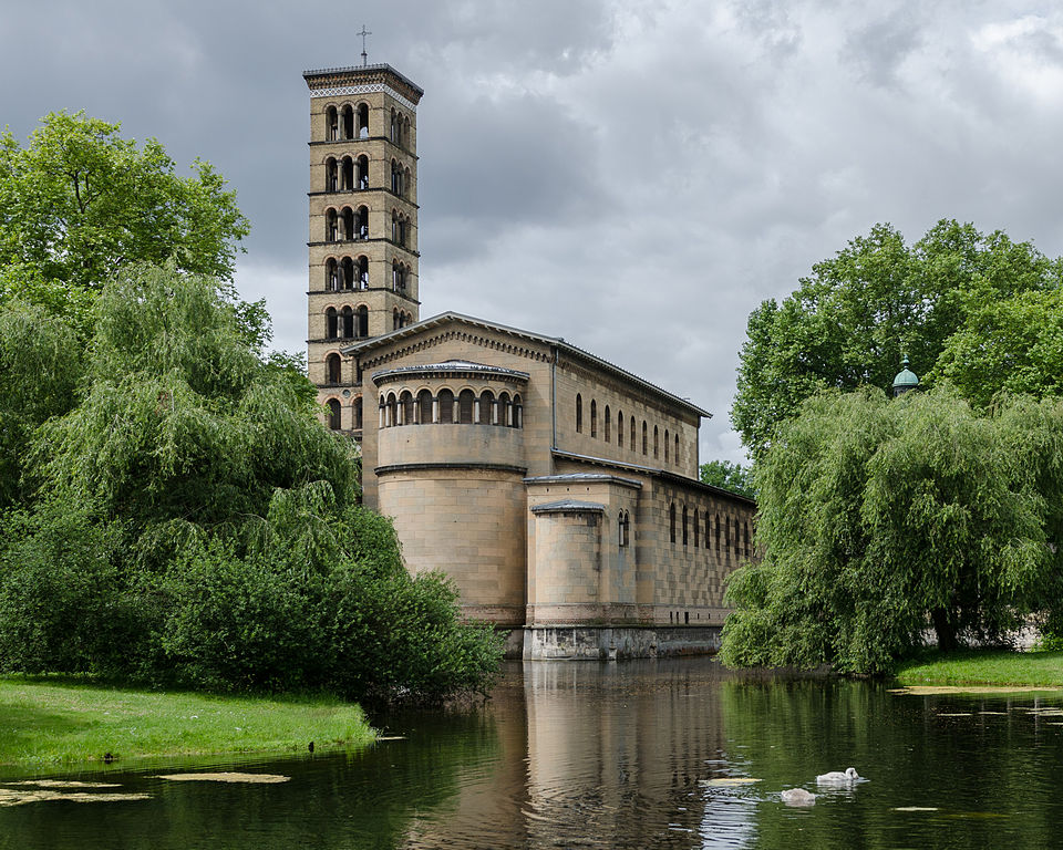 Eglise Friedenskirche à Potsdam - Photo de DXR