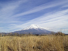 Гора Фудзі із заходу