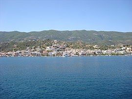 View of Galatas from Poros