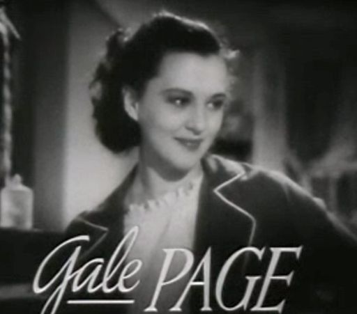 Gale Page in Four Daughters trailer