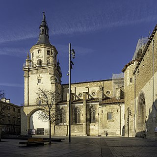 <span class="mw-page-title-main">Cathedral of Santa María de Vitoria</span> Cathedral in Vitoria-Gasteiz, Spain