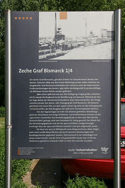 File:Gelsenkirchen - Uechtingstraße - Zeche Graf Bismarck 1-4 01 ies.jpg