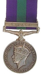 General Service Medal (1918) Award