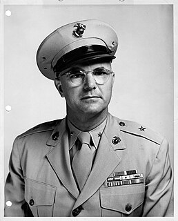 George R. E. Shell U.S. Marine Corps Brigadier General