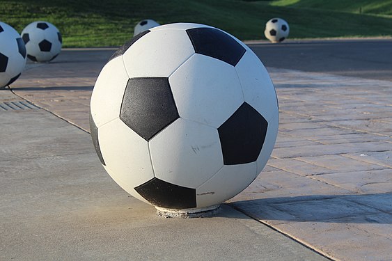 A Giant Soccer Ball