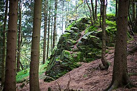 Glückaufklippe von Osten