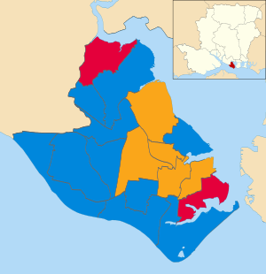 Gosport UK local election 2016 map.svg