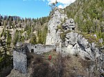 Greifenstein, mittelalterliche Burgruine