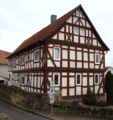 English: Half-timbered building in Grossenlueder Herrengasse 2 / Hesse / Germany