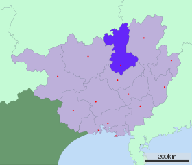 Liuzhou locatie