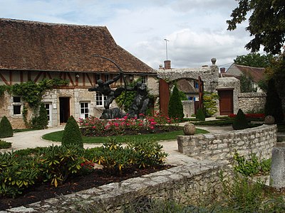 jardin-musée départemental Bourdelle d'Égreville.