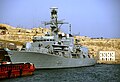 HMS Argyll in Valletta in 2002.