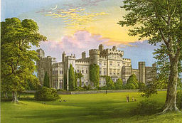 Hawarden Castle ca 1880