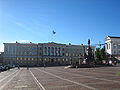 Helsingi ülikooli peahoone Senati väljaku lääneküljel