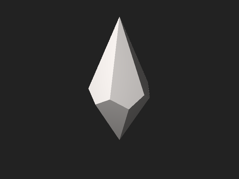 File:Hexagonal trapezohedron.stl