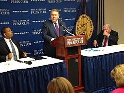 Hoffa speaks at the National Press Club in Washington D.C. Hoffaatnpc.jpg