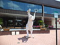 Horse outside Tallahassee Automobile Museum