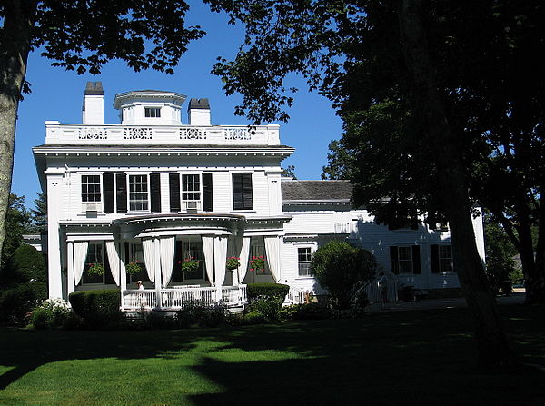 Historic house next to the Whaling Church