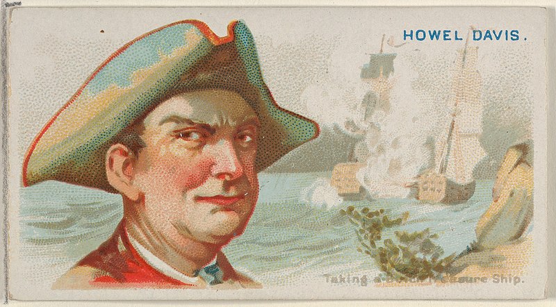 File:Howell Davis, Taking a Dutch Treasure Ship, from the Pirates of the Spanish Main series (N19) for Allen & Ginter Cigarettes MET DP835011.jpg