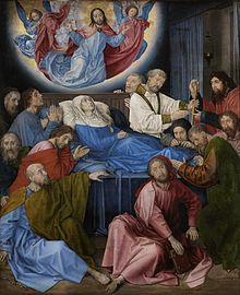 Death of the Virgin, Hugo van der Goes, c. 1480 Hugo van der Goes 010.jpg