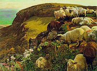 Οι αγγλικές μας ακτές, (Χαμένα πρόβατα) , 1852, Λονδίνο, Τέιτ Μπρίταιν