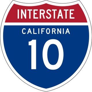 <span class="mw-page-title-main">Interstate 10 in California</span> Interstate Highway in California