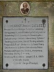 Polski: Tablica na cmentarzu w Rymanowie – Ignacy Bielecki