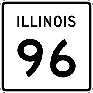 <span class="mw-page-title-main">Illinois Route 96</span> Highway in Illinois