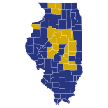 Illinois Republican Presidential Primary Election Results by County, 2016.svg