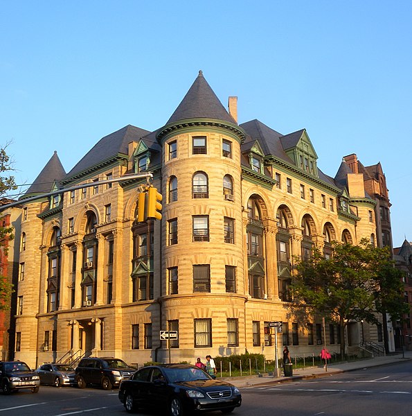 Imperial Apartments on Bedford Avenue, built in 1892
