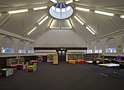 Interior of Ashton-in-Makerfield Library - childrens section